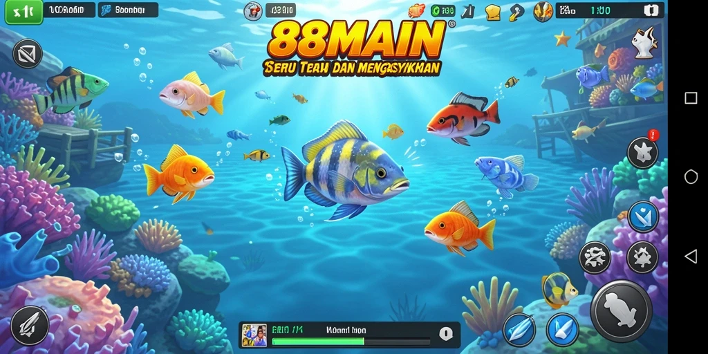 Gameplay Tembak Ikan yang menarik di 88MAIN.