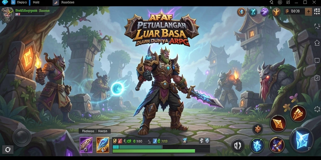 Tampilan gameplay dinamis AFAF yang memukau.