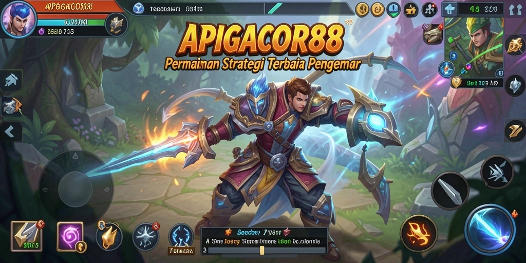Gameplay APIGACOR88 dengan berbagai taktik strategi yang mendebarkan.