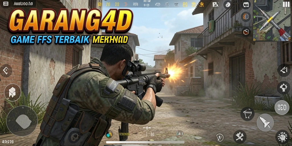 Screenshot gameplay GARANG4D menampilkan aksi tembak-menembak yang dinamis.
