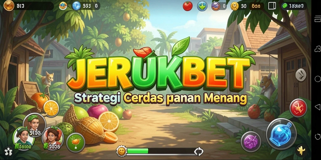 Tampilan gameplay strategis yang mendebarkan dalam JERUKBET.