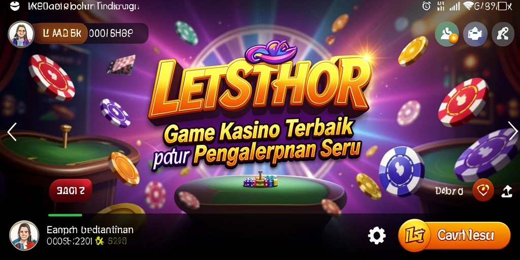 Tampilan gameplay LETSTHOR yang menarik dan seru.