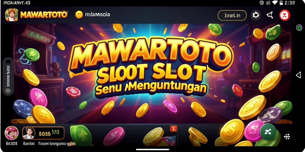 Screenshot dari gameplay seru di MAWARTOTO dengan tema slot menarik.