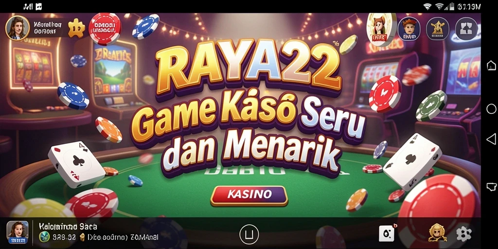 Gameplay Kasino yang menarik dan mendebarkan di RAYA22.