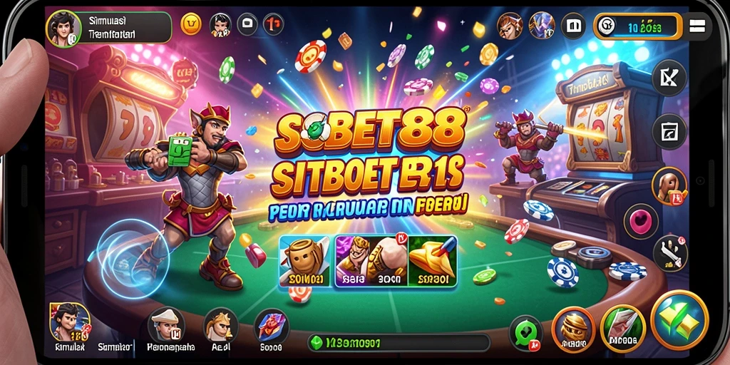 Tampilan gameplay SOBET88 yang menantang dan mendebarkan.